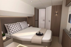 Bali 4.8 catamaran interior