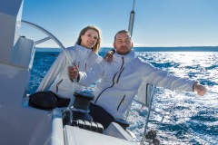 Bavaria C45 sailing