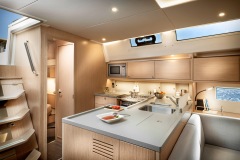 Bavaria C50 sailboat interior