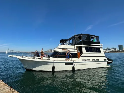 1985 gulfstar 49 motor yacht