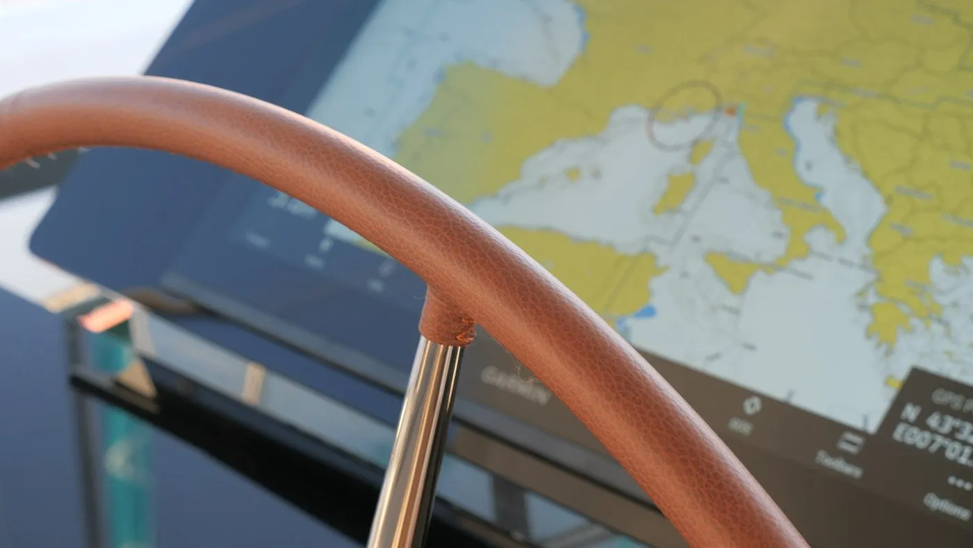 Thira 80 yacht interior
